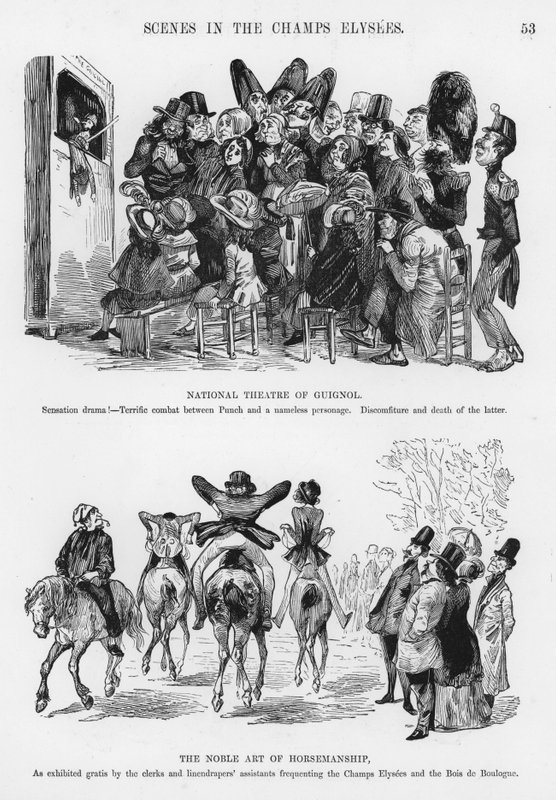 Sketches Humorous and Grotesque by Gustave Dore (engraving) by Gustave Dore