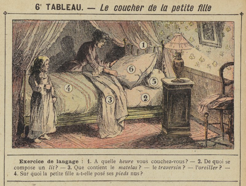 Le coucher de la petite fille by Gustave Fraipont