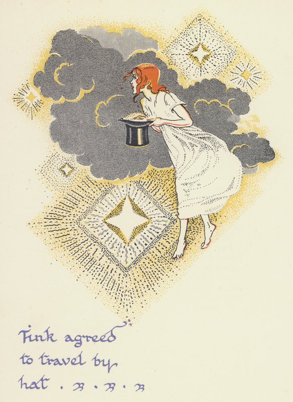 Peter Pan and Wendy: Tink Agreed to Travel by Hat by Gwynedd M. Hudson