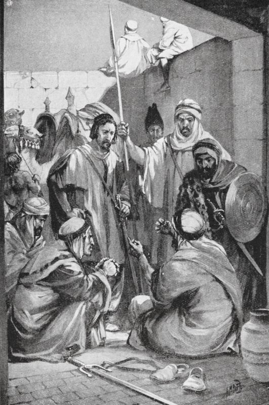 Arabs Planning a Revolt by H. M. (after) Burton