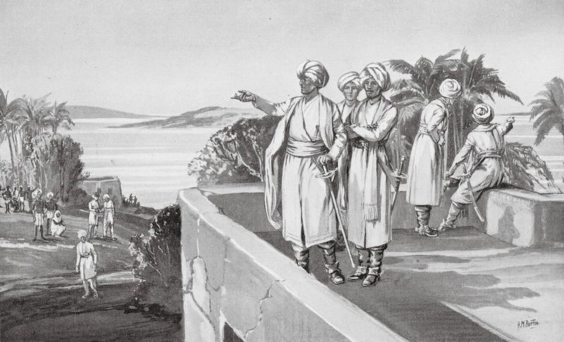 Humphrey Cooke takes Possession of Bombay by H. M. (after) Burton