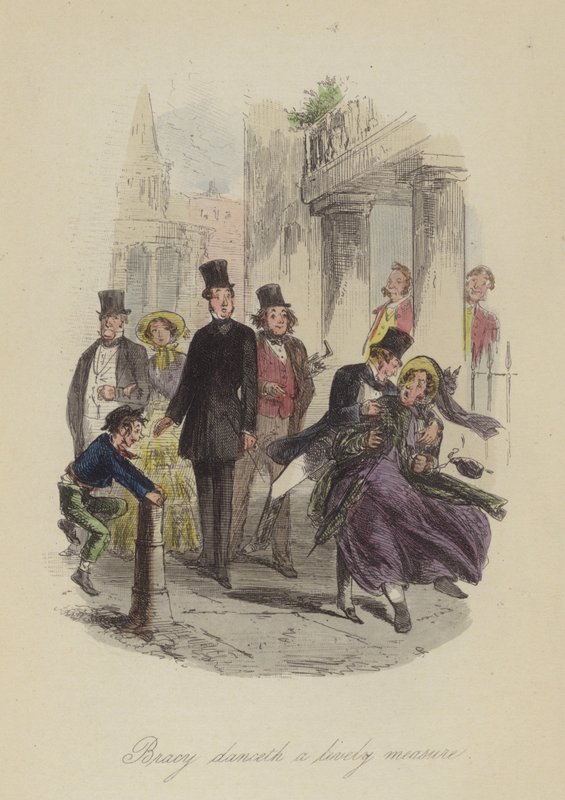 Illustration for Lewis Arundel or The Railroad of Life by Frank E Smedley by after Hablot Knight Browne