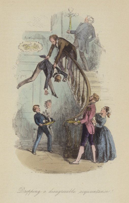 Illustration for Lewis Arundel or The Railroad of Life by Frank E Smedley by after Hablot Knight Browne