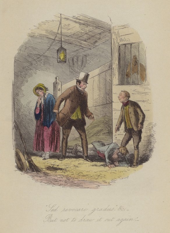 Illustration for Lewis Arundel or The Railroad of Life by Frank E Smedley by after Hablot Knight Browne