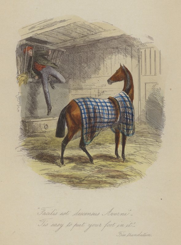Illustration for Lewis Arundel or The Railroad of Life by Frank E Smedley by after Hablot Knight Browne