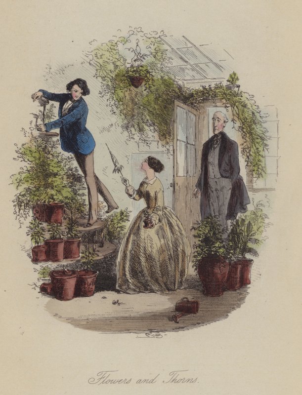 Illustration for Lewis Arundel or The Railroad of Life by Frank E Smedley by after Hablot Knight Browne
