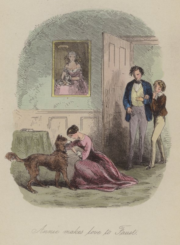 Illustration for Lewis Arundel or The Railroad of Life by Frank E Smedley by after Hablot Knight Browne