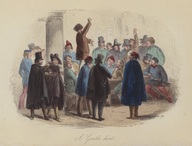 Illustration for Lewis Arundel or The Railroad of Life by Frank E Smedley by after Hablot Knight Browne