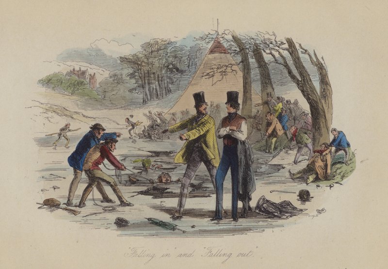 Illustration for Lewis Arundel or The Railroad of Life by Frank E Smedley by after Hablot Knight Browne