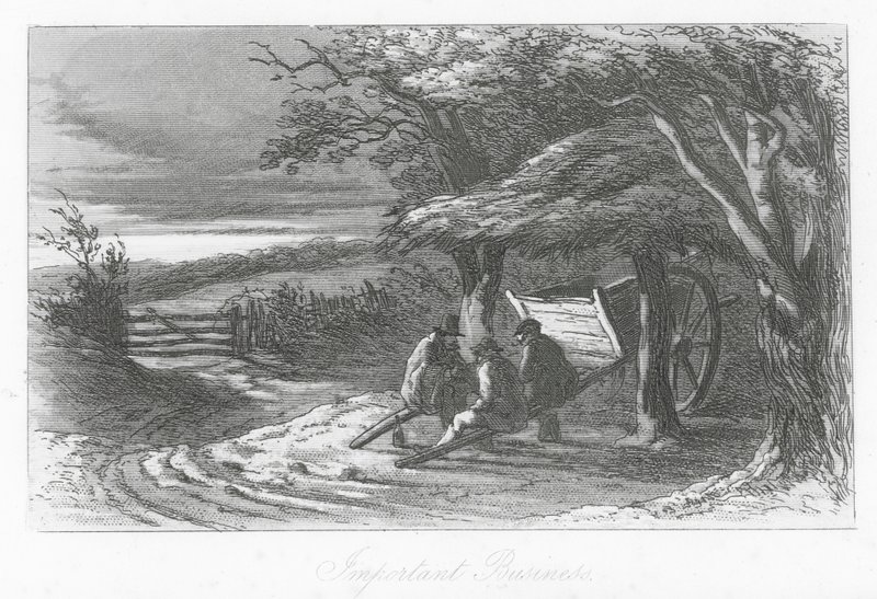 London Streets: Important Business by Hablot Knight (1815 92) Browne