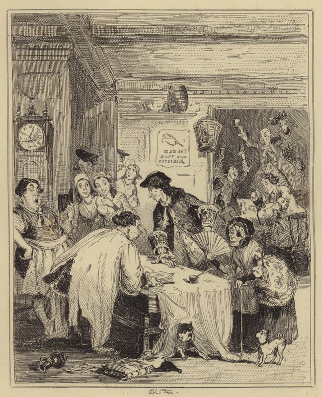 Fleet Marriages by Hablot Knight Browne