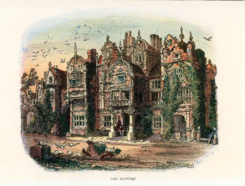 Illustration for Barnaby Rudge by Hablot Knight Browne