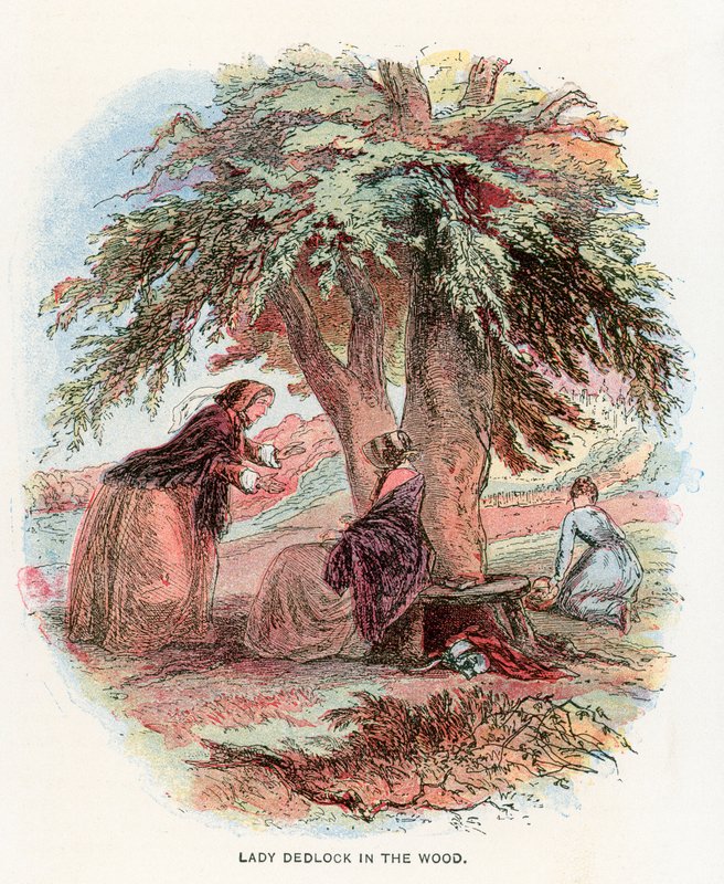 Illustration for Bleak House by Hablot Knight Browne