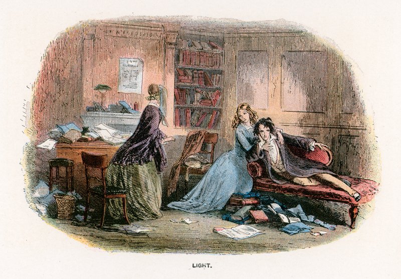 Illustration for Bleak House by Hablot Knight Browne