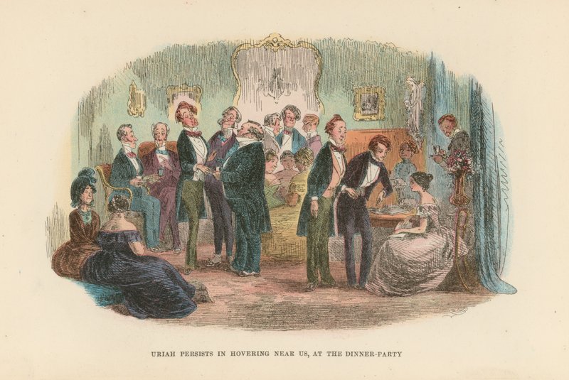 Illustration for David Copperfield by Hablot Knight Browne