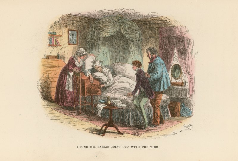 Illustration for David Copperfield by Hablot Knight Browne
