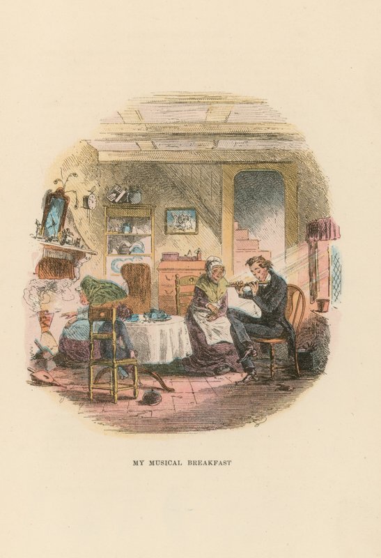 Illustration for David Copperfield by Hablot Knight Browne
