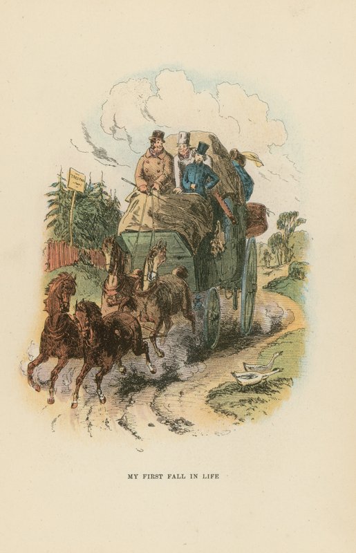 Illustration for David Copperfield by Hablot Knight Browne