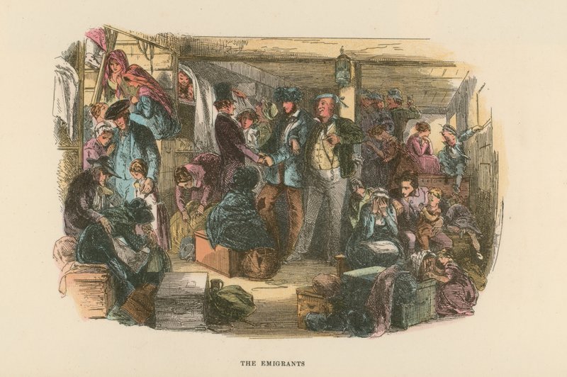 Illustration for David Copperfield by Hablot Knight Browne