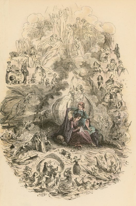 Illustration for Dombey and Son by Hablot Knight Browne