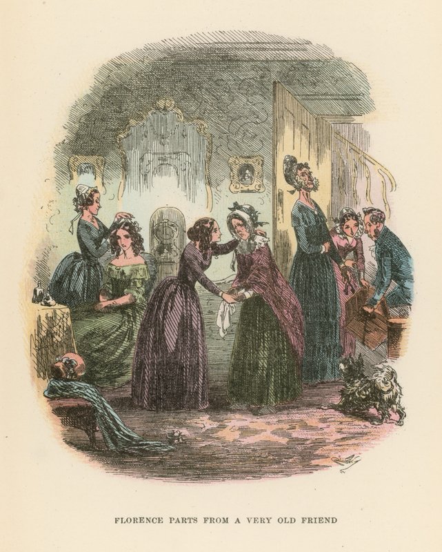 Illustration for Dombey and Son by Hablot Knight Browne