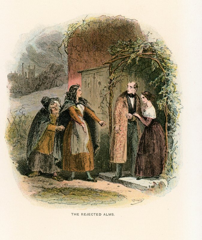 Illustration for Dombey and Son by Hablot Knight Browne