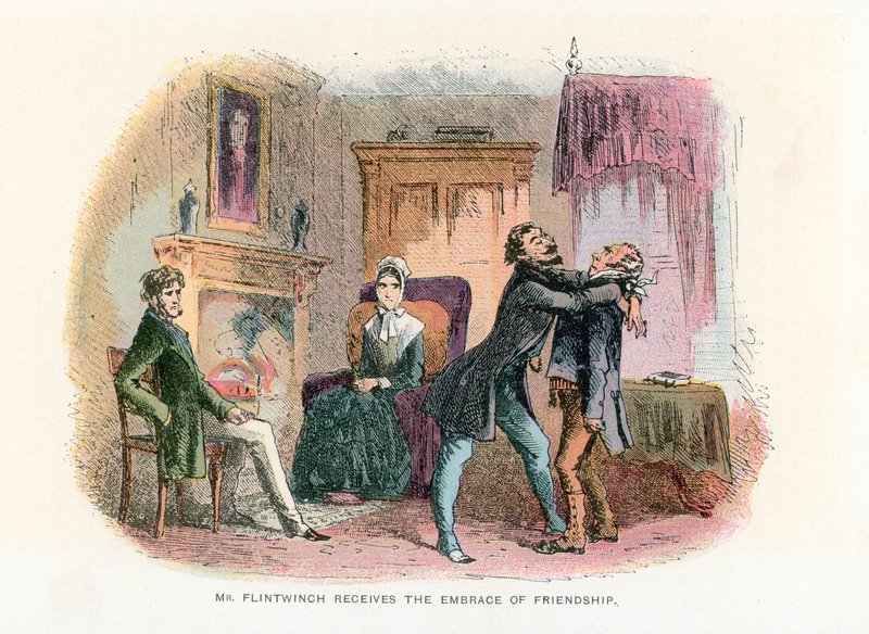 Illustration for Little Dorrit by Hablot Knight Browne