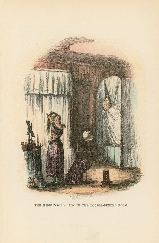 Illustration for Pickwick Papers by Hablot Knight Browne