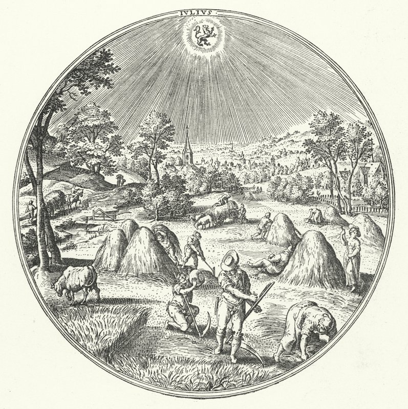 July by Hans (after) Bol