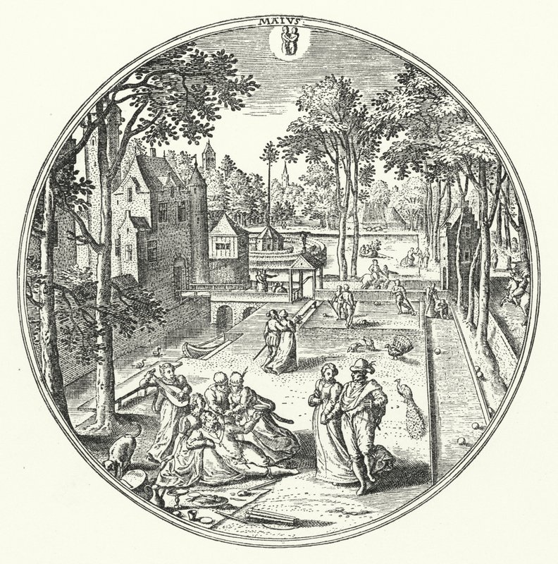 May by Hans (after) Bol
