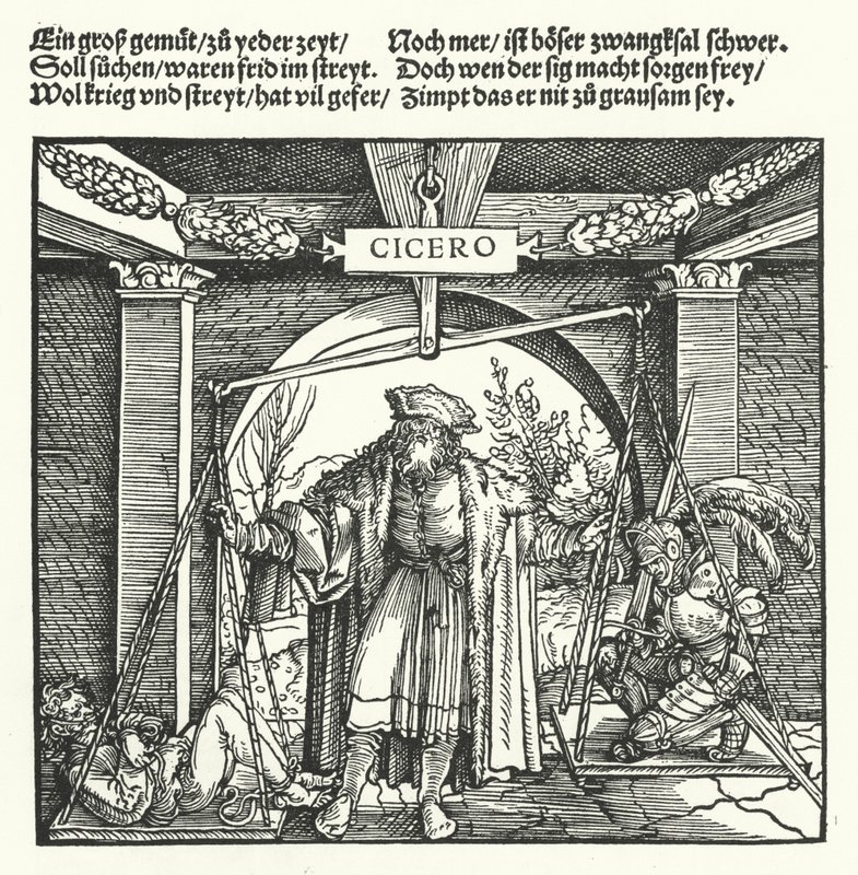 Justice by Hans (after) Burgkmair