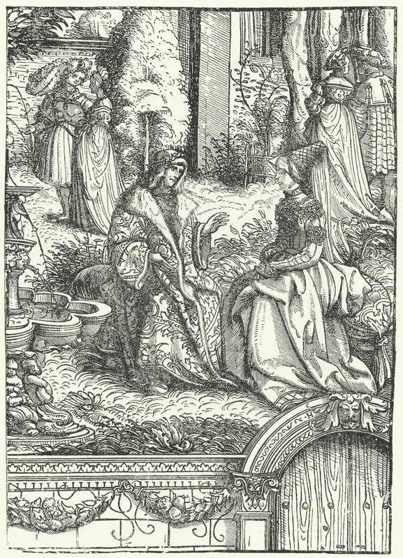 Maximilian I, Holy Roman Emperor, and His Wife Mary of Burgundy by Hans (after) Burgkmair