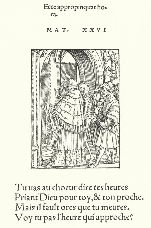 The Canon (engraving) by Hans (after) Holbein the Younger