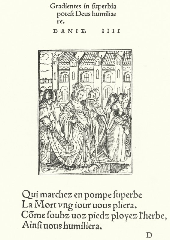 The Empress (engraving) by Hans (after) Holbein the Younger