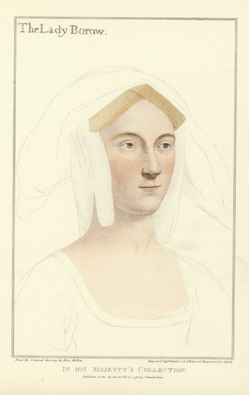 Catherine, The Lady Borough by Hans Holbein der Jüngere