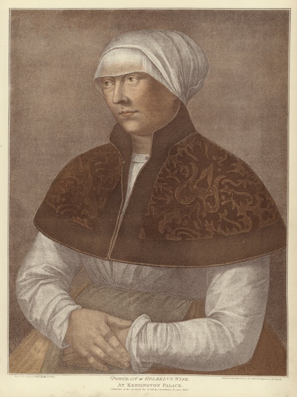Elsbeth, the Wife of Hans Holbein by Hans Holbein der Jüngere