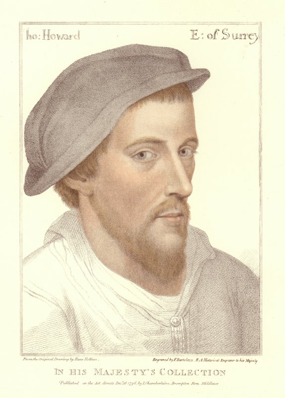 Henry Howard, Earl of Surrey by Hans Holbein der Jüngere