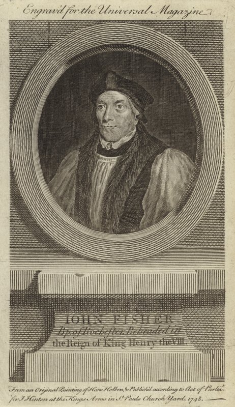 John Fisher, Bishop of Rochester, Beheaded in the Reign of King Henry VIII by Hans Holbein der Jüngere