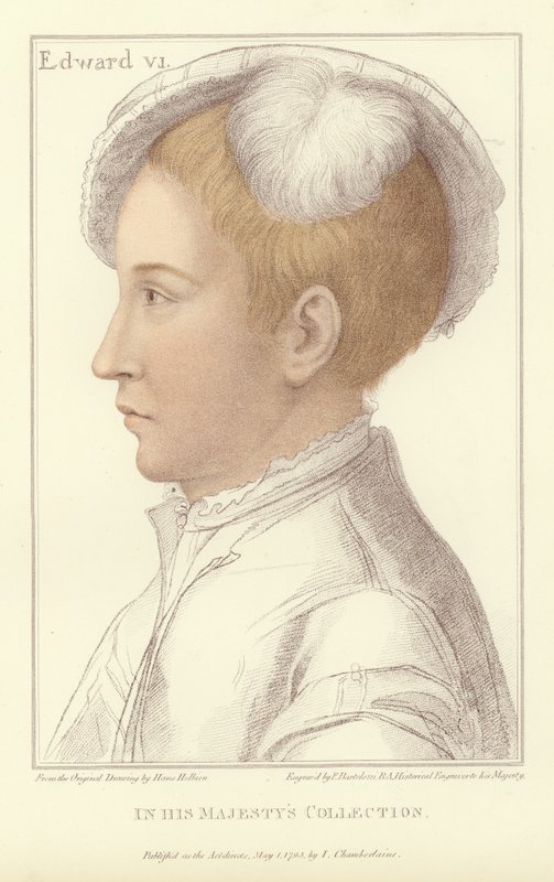 King Edward VI of England and Ireland by Hans Holbein der Jüngere