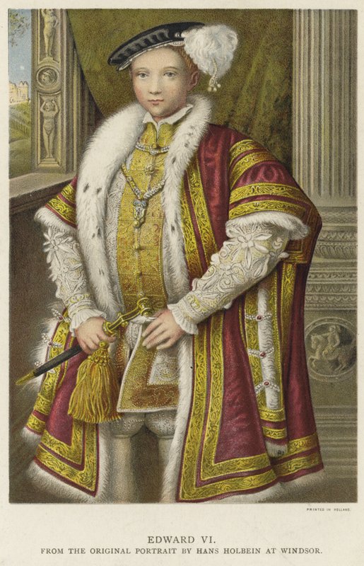 King Edward VI of England and Ireland by Hans Holbein der Jüngere