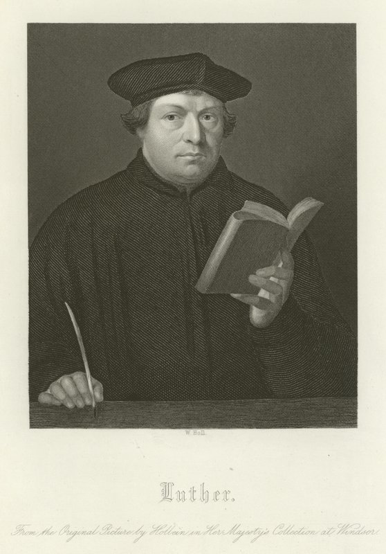 Martin Luther by Hans Holbein der Jüngere