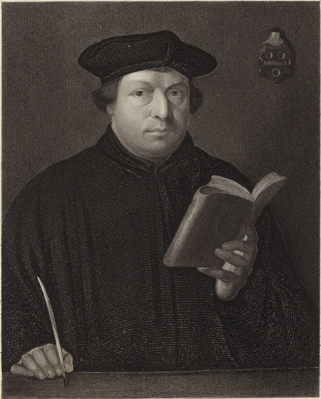 Martin Luther by Hans Holbein der Jüngere