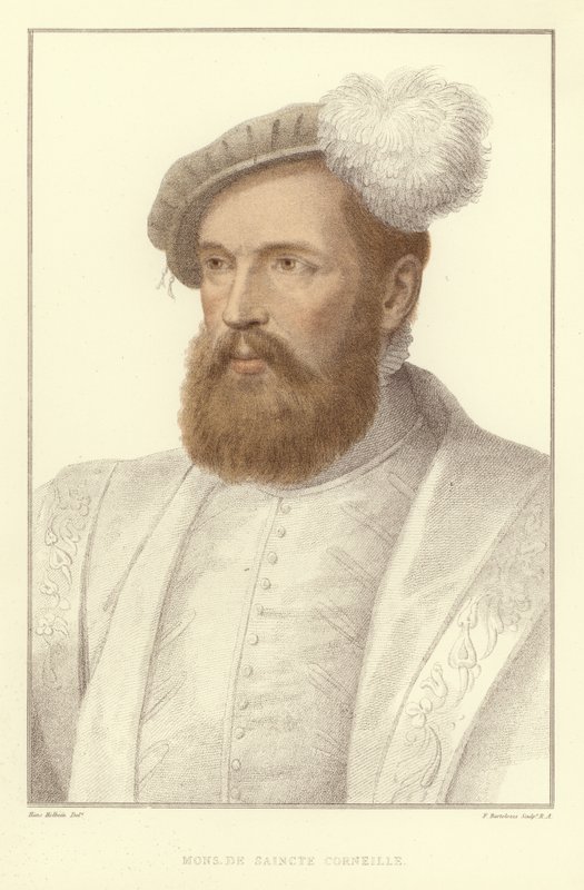 Monsieur De Saincte Corneille by Hans Holbein der Jüngere