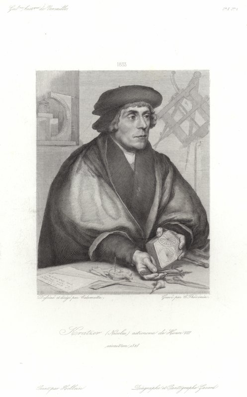 Nicholas Kratzer by Hans Holbein der Jüngere