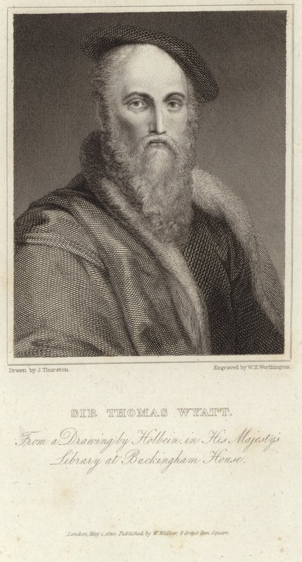 Portrait of Sir Thomas Wyatt by Hans Holbein der Jüngere