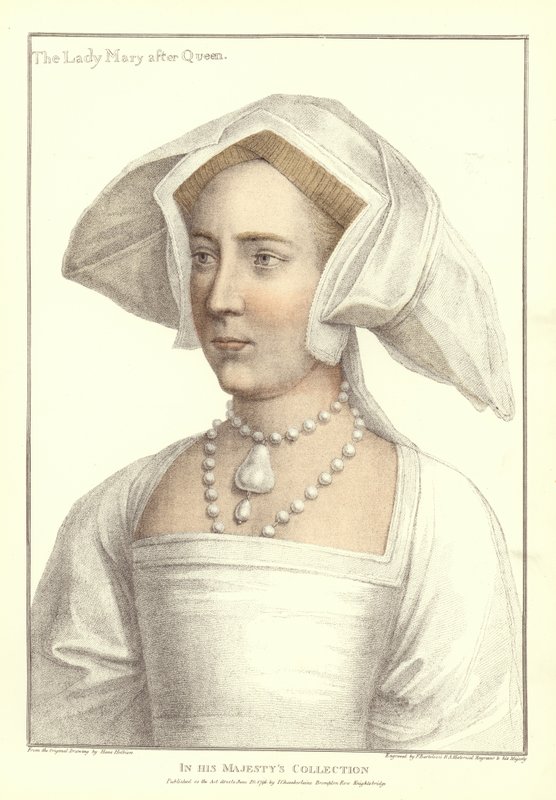 Queen Mary I of England and Ireland by Hans Holbein der Jüngere