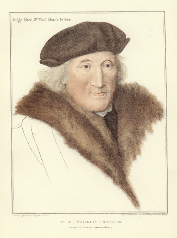 Sir John More, Father of Sir Thomas More by Hans Holbein der Jüngere