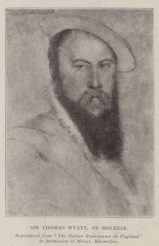 Sir Thomas Wyatt by Hans Holbein der Jüngere