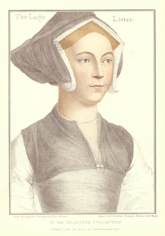 The Lady Lister by Hans Holbein der Jüngere