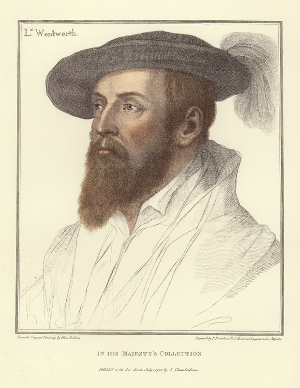 Thomas Wentworth, Lord Wentworth by Hans Holbein der Jüngere
